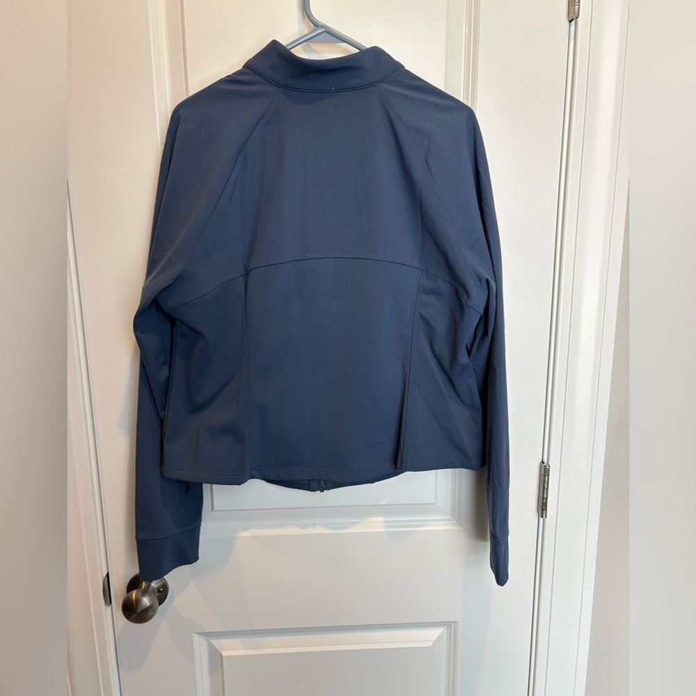 Women’s Blue athletic zip up - Picture 2 of 3